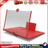 10 inch Smart Phone Magnifier Holder Video Amplifier Enlarger Stand (Red) Newly